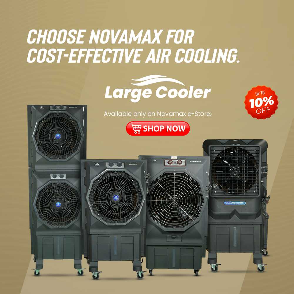NOVAMAX | AIR COOLERS promo