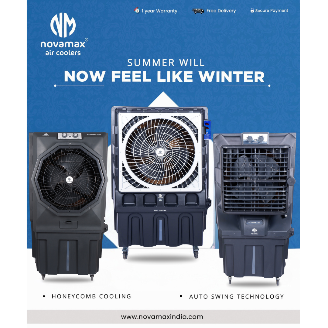 Discover Novamax's Stylish and Innovative Air Cooler Designs for Peak Comfort