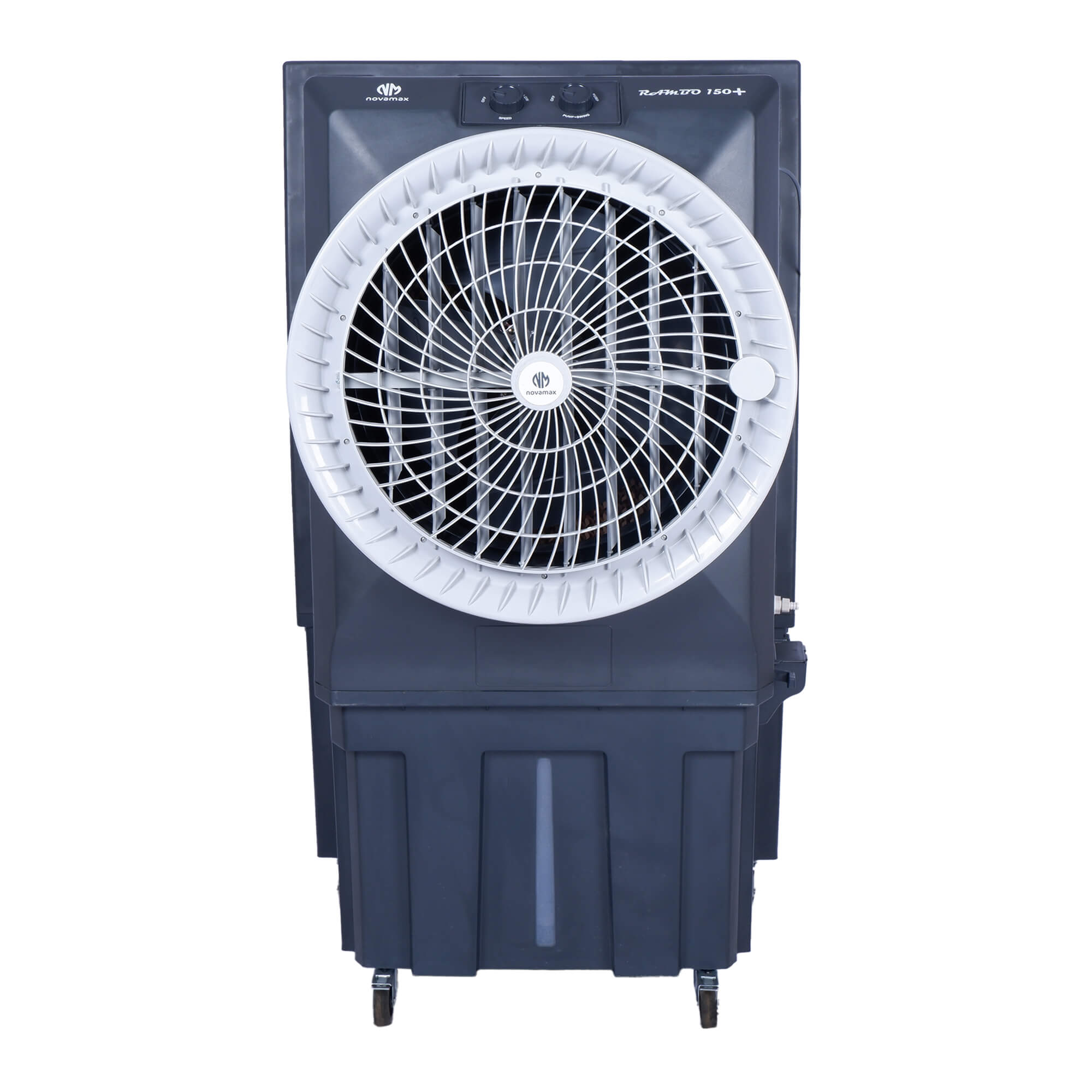 Novamax Rambo 150+ Desert Air Cooler Black, 125L with