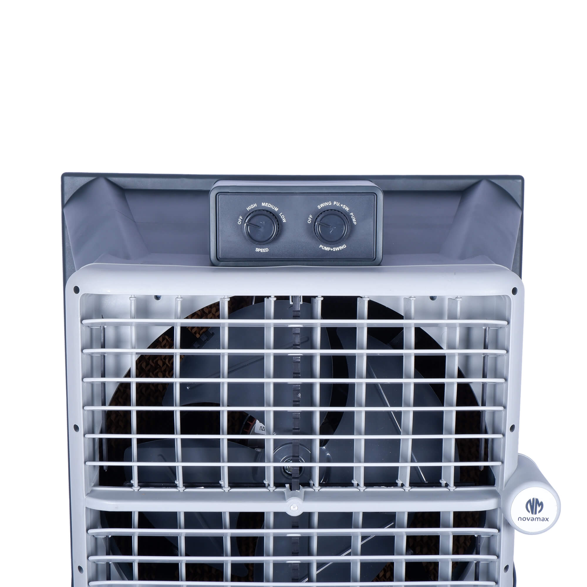 GLOSTER 125Plus (Grey, Gloster 125 L Desert Air Cooler With Powerful Air Throw, Honeycomb Cooling & Auto Swing Technology)