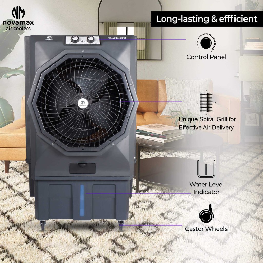 Novamax Rambo 100 L Commercial Air Cooler — photo 2