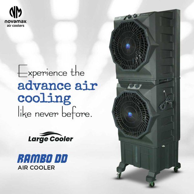 Novamax Rambo DD 75 L: Beat the heat with this commercial air cooler!