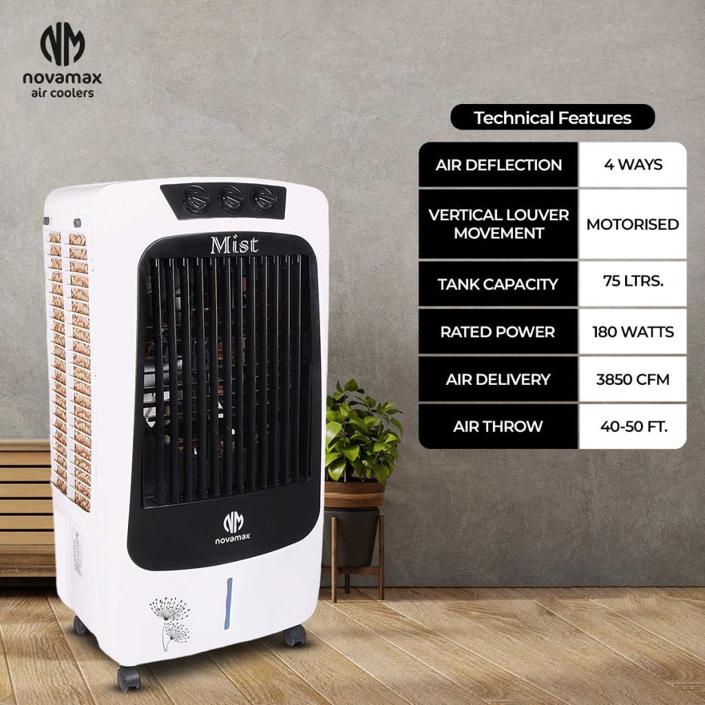Novamax Mist 75 L Desert Air Cooler — photo 4